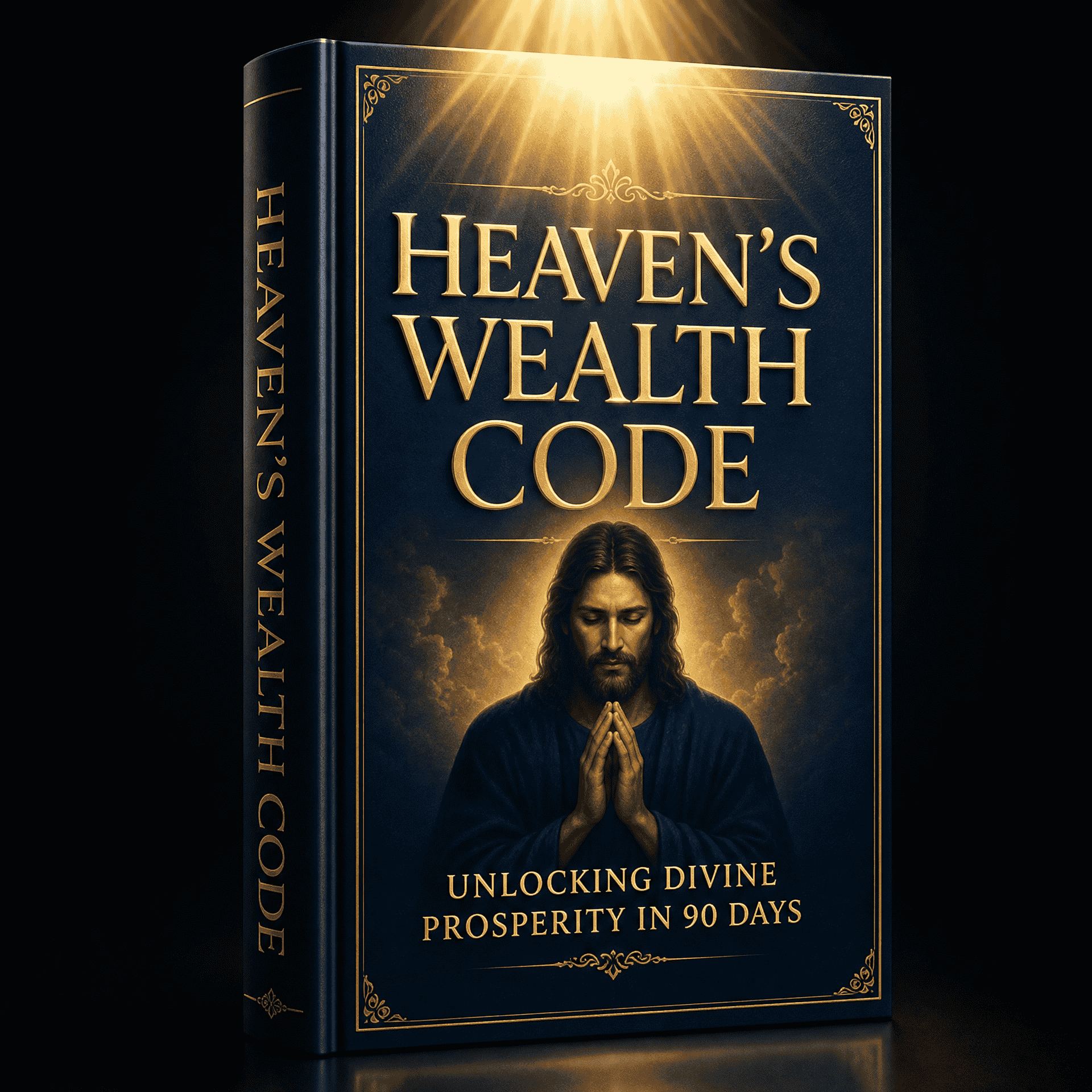 Heaven's Wealth Code — a sacred book unlocking divine prosperity